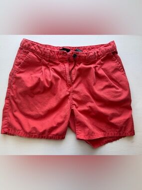 H&M 100% Cotton Highwaisted Paper Bag Shorts Size 8